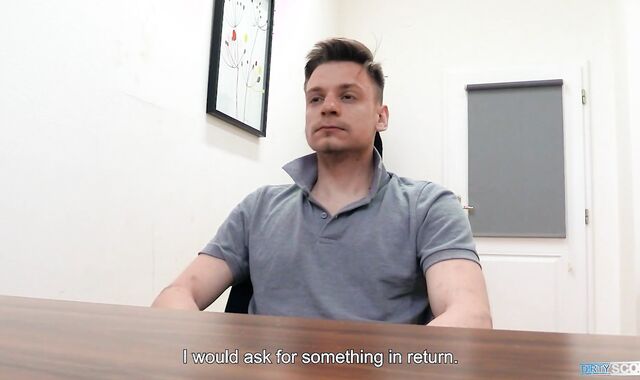 BigStr - A Wild Suggest From A Recruiter Is Accepted As The Stud Truly Needs The Job