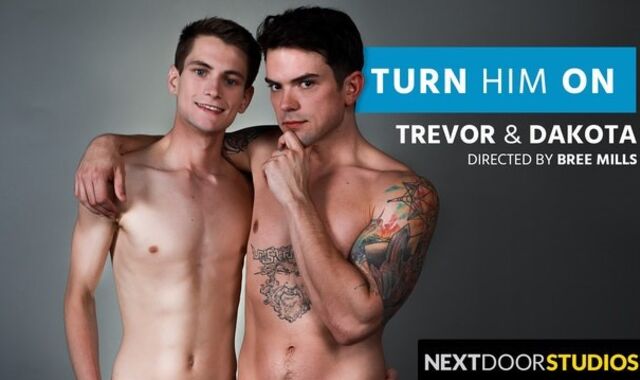 NextDoorStudios - Jaw-Pulling Down Dakota Payne n' Cutiepie Trevor Harris 1st Time Poke