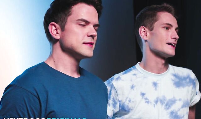 NextDoorStudios - Jaw-Pulling Down Dakota Payne n' Cutiepie Trevor Harris 1st Time Poke