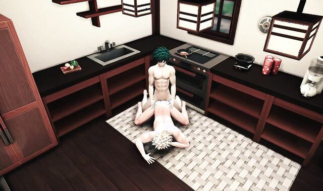 Hero's Breakfast - Izuku Midoriya x Katsuki Bakugo - My Hero Academia TRIO DIMENSIONAL Toon Parody