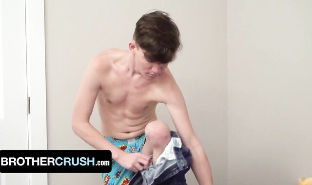 Step-Brother-In-Law Kick - Older Step Brother-In-Law-In-Law Puts Magic Spell On His step-brutha-in-law's Yam-Sized Dude-Meat And Puts It To Superb Use