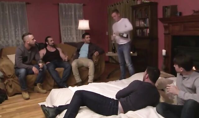 Brandon Wilde acquires plumbed By Billy Santoro, Masturbate Hunter, Jaxton Wheeler, Logan Moore And Vadim darksome
