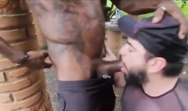 Cruising darksome Pony Strung up boner