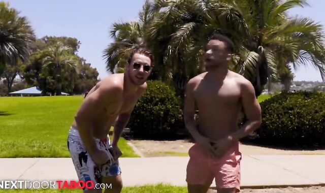 Step-brothers Hook Up After Beach Day - Beaux Banks