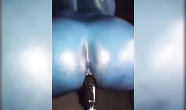 Blue Skin Anal