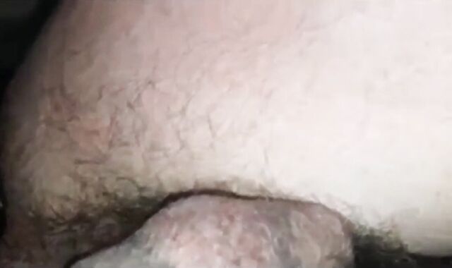 My friend's big black cock inside my ass