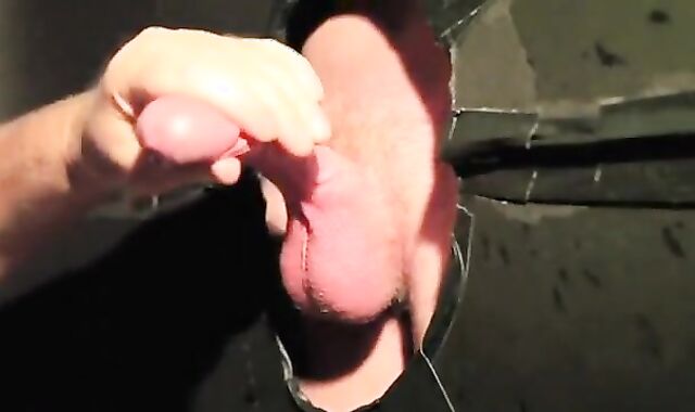 Hot Gay: nineteen-yr-old straight boy's 1st gloryhole BJ