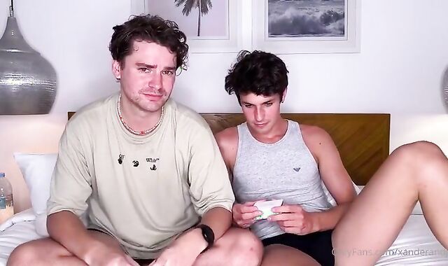 Hot Oral: Jay And Xander Q&a And Blowjob