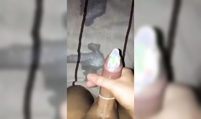 Solo Heat: Fake Hyperspermia In Condom