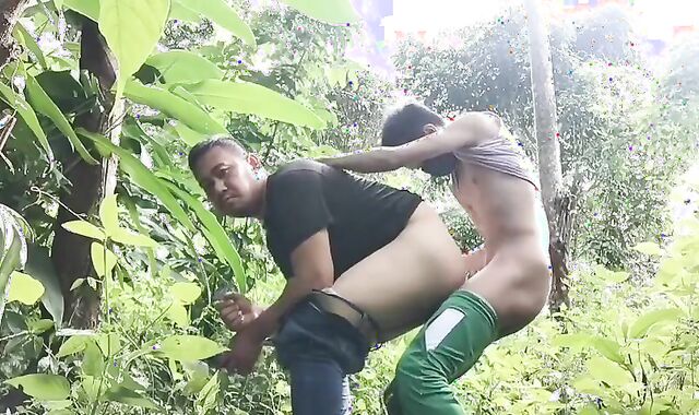 Pinoy Step daddy Forest Fuck