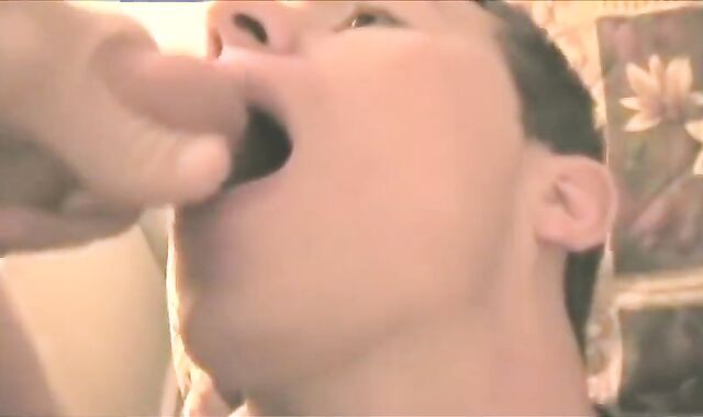 Gay Amateur: Cum Eating Compilation