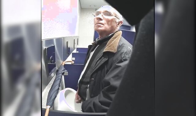 Gay Amateur: Spy old men v5213