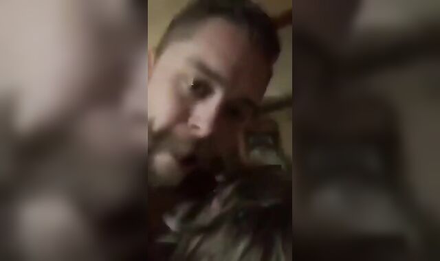 Daddy fucks blindfolded boy on floor