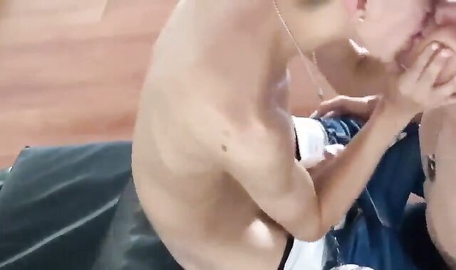 twink loves his schoolfriend