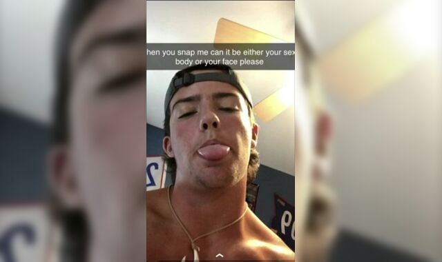 Solo Heat: cute baseball star college player cumming twice snap b