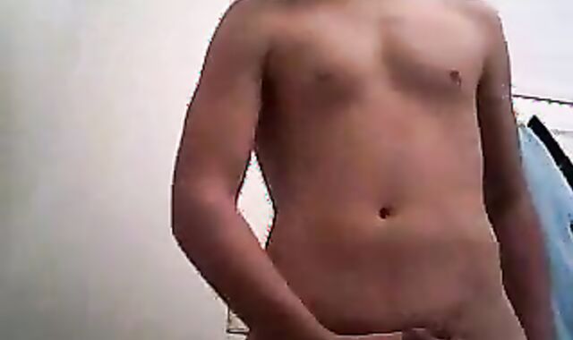 Solo Heat: Surfer Twink Bathroom Jerk Off
