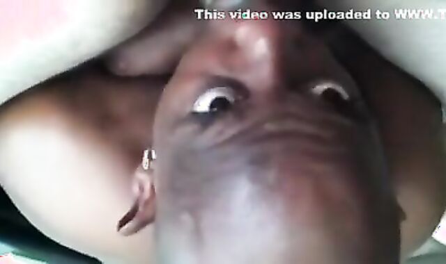 Black dude vigorously sucks a white dick