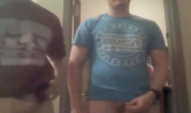 3 Straight Guys Jerking off on Webcam