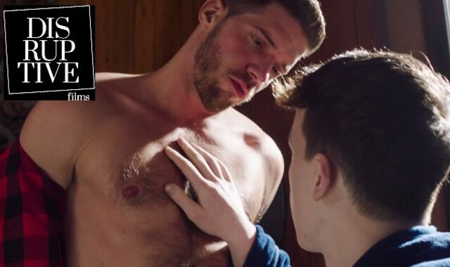 Scorching Lumberjack Gives Nosey Twink His Very Very First-Ever Time Bottom - Troye Jacobs, Ty Roderick - Disruptive