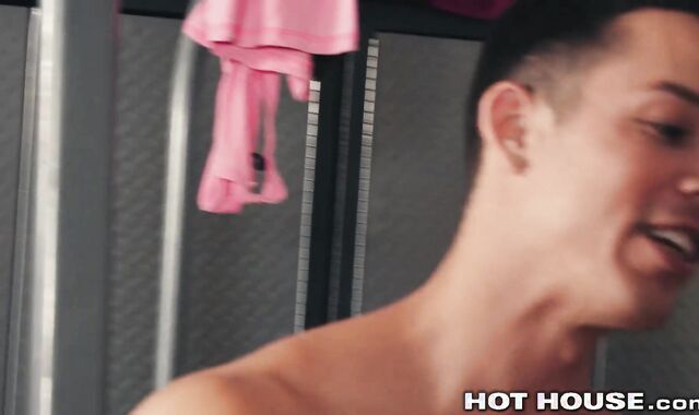 Hothouse - Facehole-Watering Jocks's Steaming Pummeling In The Garage - JJ Knight , Nic Sahara