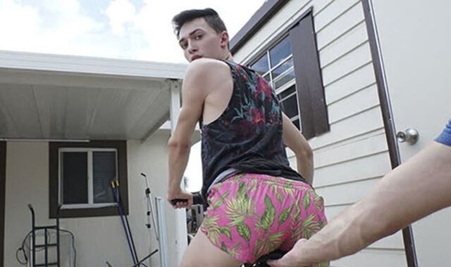 Step-Stepbro-In-Law Punch - Wild Man Instructed His Step-Brutha How To Deep-Throat Boy Rock Hard-On