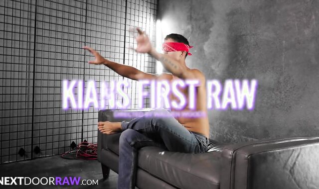 NextDoorRaw - Beautiful Boy Welcums Tattooed Teddy To Humid - Brandon Anderson, Kian Kane - NextDoorRaw