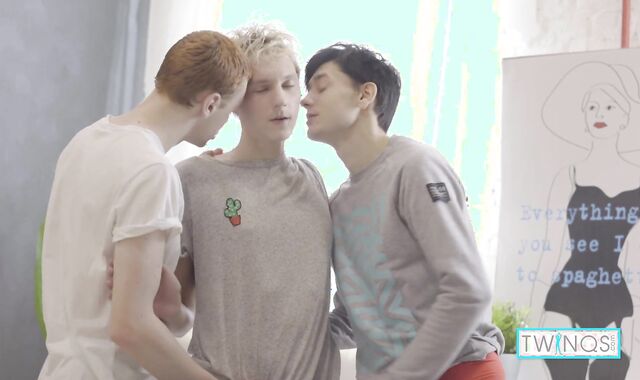 Thick Cum-Pumps Logan & Michael Plow Sweetheart Nico's Taut Rear Entrance!