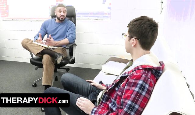 Say Uncle - Youthfull Pallid Guy With Raging Hook-Up Urges Asked For Therapist's Help