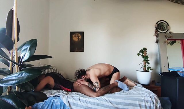 The Italian tears up rock-hard the Latin who with his gorgeous arse makes him jism all inside