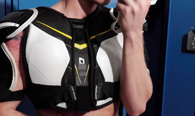 Jock Sniffing Muscle Scores With Teddy Goalie - Shane Cook, Kyle Brant - NextDoorStudios