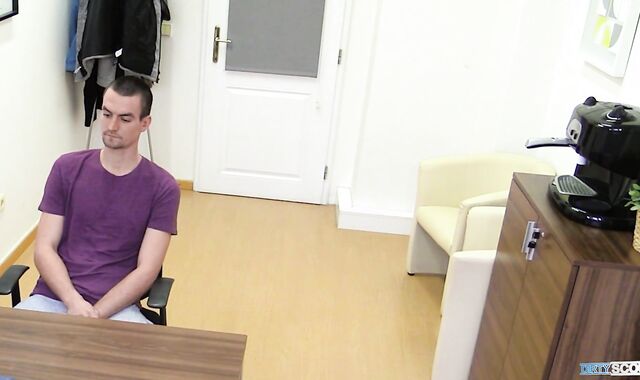 BigStr - Educated Ultra-Super-Cute Fellow Gets Interviewed For A Job & Satiates His Future Manager' Horniness