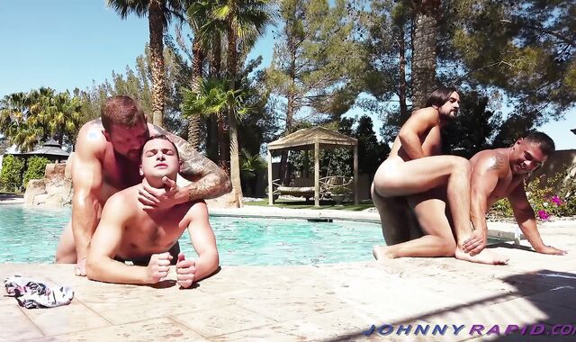 JohnnyRapid - Super-Supah Torrid Af Otter Pool Bang-A-Thon