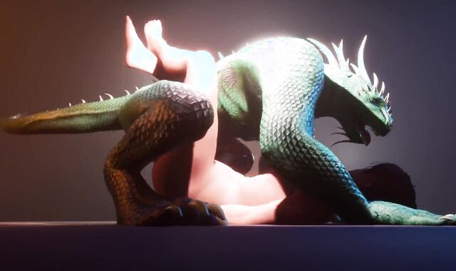 Scalie Reptile (Corbac) Orgasms Together with Guy (Homosexual Sex) | Horny Life Fur Covered