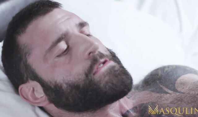 MASQULIN Bearded Inked Markus Kage Barebacked By Alex Mecum