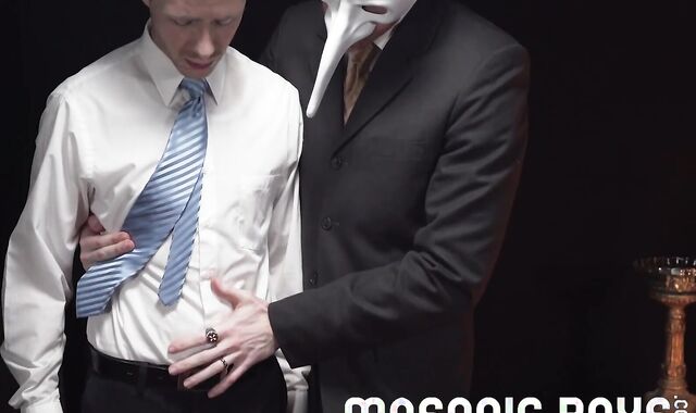 MasonicBoys - Killer youthfull boy introduces crevice on altar for impregnation