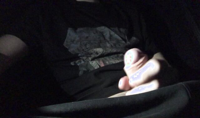 crimson-super hot dude masturbate off in van