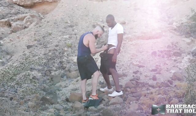 BAREBACKTHATHOLE Brian Bonds And Dark-Hued August Alexander Pound