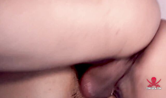 Tatted chinese dad breeds taut pound fuck hole