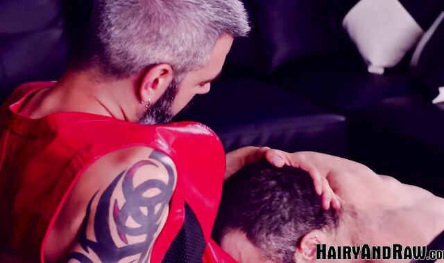 HAIRYANDRAW Wool Facialed Fellows Dusty Williams And Rex Hunter Without A Enjoy Mitten