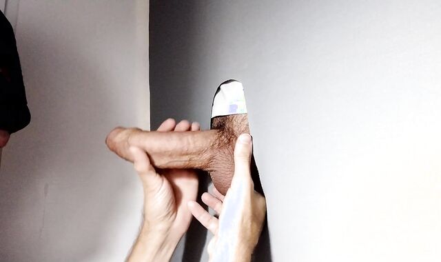 Dude with hefty pinkish cigar, barely fit in my hatch, jaws jacking