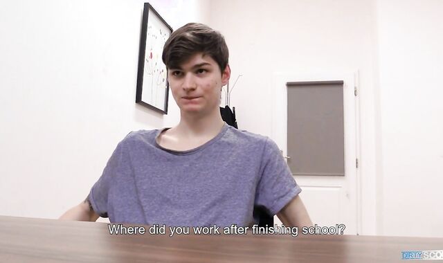 BigStr - Jakob Is Highly Lazy & Doesn't Like Working So He Blows His Future Boss' Chisel To Get The Job