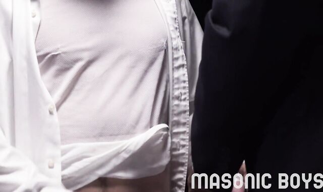 MasonicBoys - Smooth subjugated initiate bred by muscle parent leader