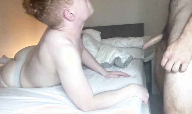 Fucked by a masked military boy visiting town, taking his yummy trouser snake in every slot