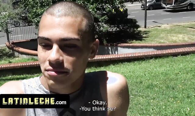 Brazilian Leche - Fledgling Youthful Latino Man Meets Stranger In The Park And Becomes His Fresh Intercourse Toy