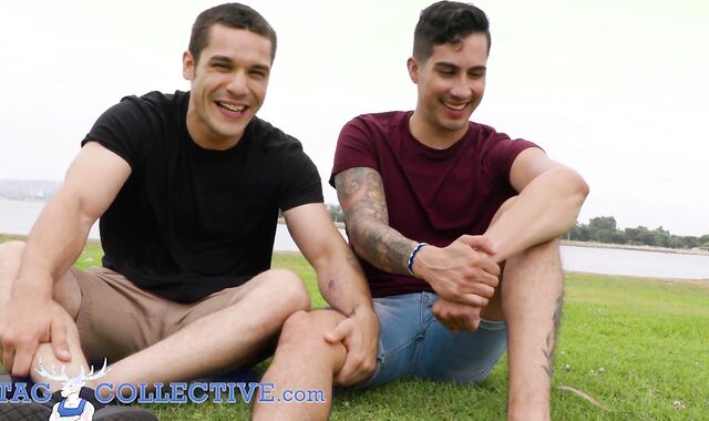 StagCollective - Jaw-Dropping Hairy Man Andrew Miller 1st Time Bottoming