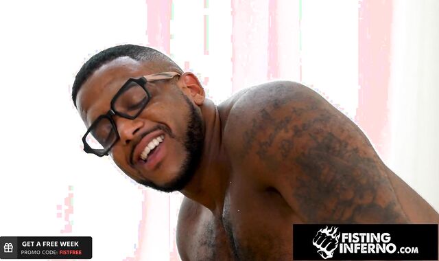 FistingInferno - Professor Drew Nixon Tears Up N' Knuckle MASSIVE DARK-HUED MAN MEAT In Classroom