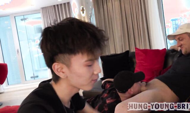 Sultry College Girl Sandwich SOIREE by STRUNG UP BB Dudes