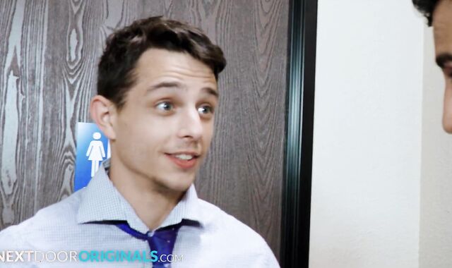 Coworkers Get Caught Pounding At Work - Kian Kane, Kyle Wyncrest - NDS