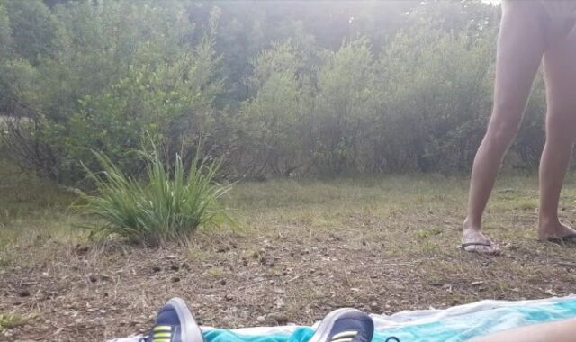 Cruising Lake Fun, public ,caught , nude , outdoor , phat fuckpole