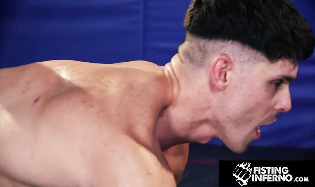 FistingInferno - Well Strung Up Muscle Jock Wrecks Devin Franco's Bum